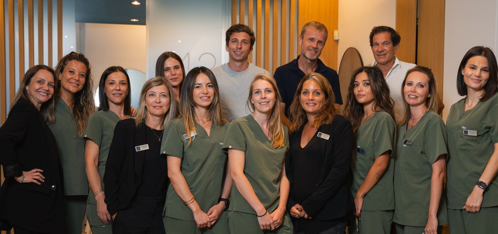 L'équipe du centre 43 Périer — Dr Germain, Dr Jauffret, Dr Caso et leurs équipes, Marseille